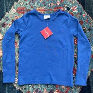 Size 10 NWT Hanna Andersson Bright Basics Long Sleeve Pima Cotton T-Shirt